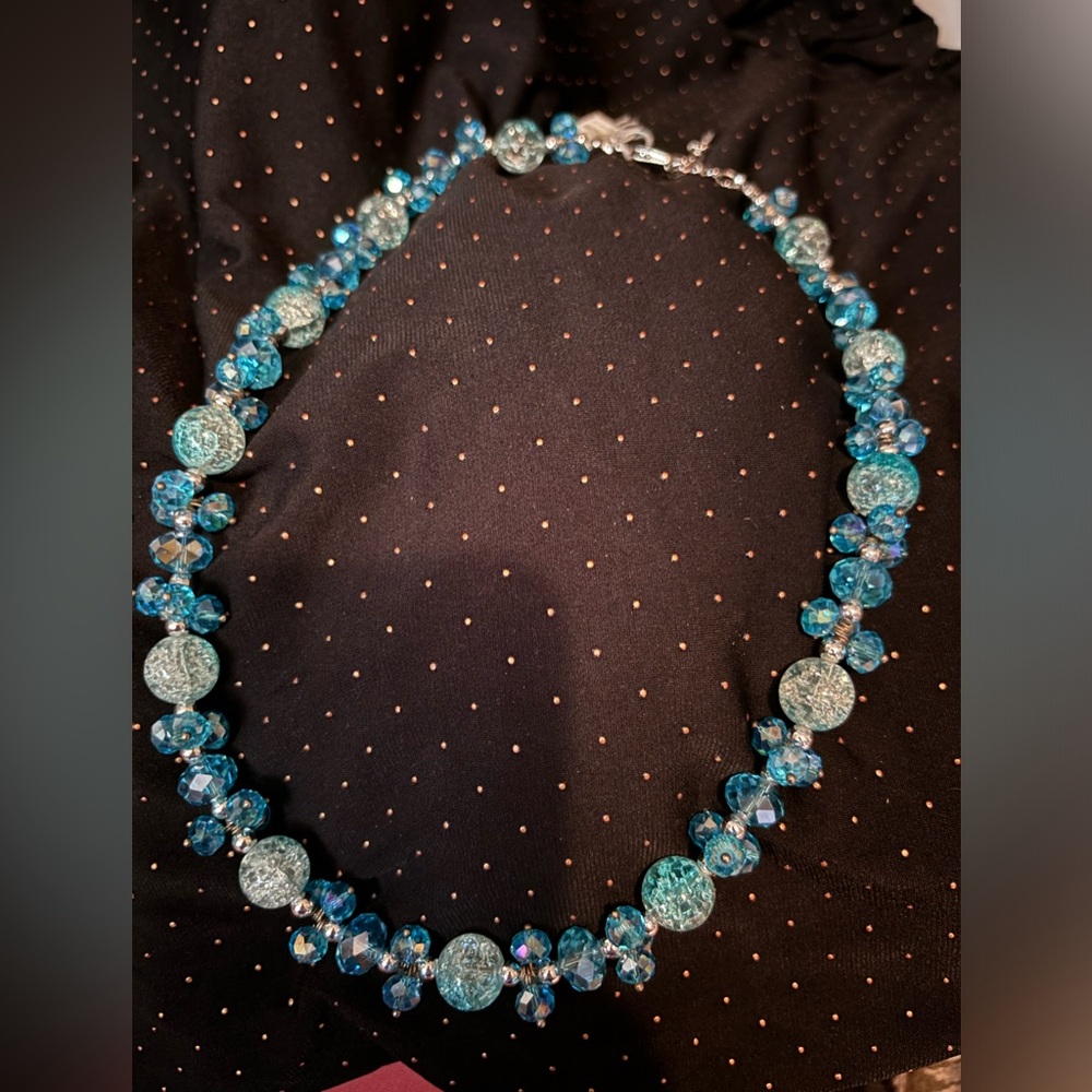 Parklane Crystal Beaded Necklace NWT